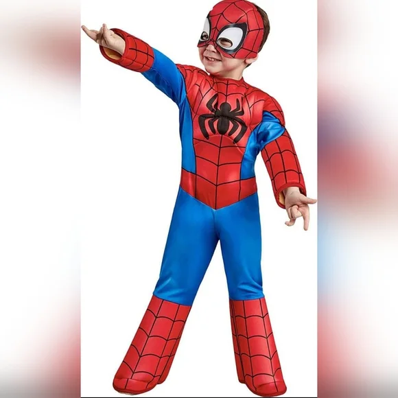Kids Spiderman costume - Picture 2 of 5
